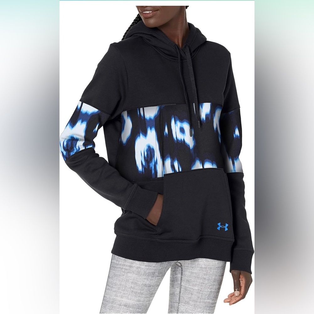 Under Amour Women’s Hoodie Size XS Pullover Sweat Shirt Tie Dye